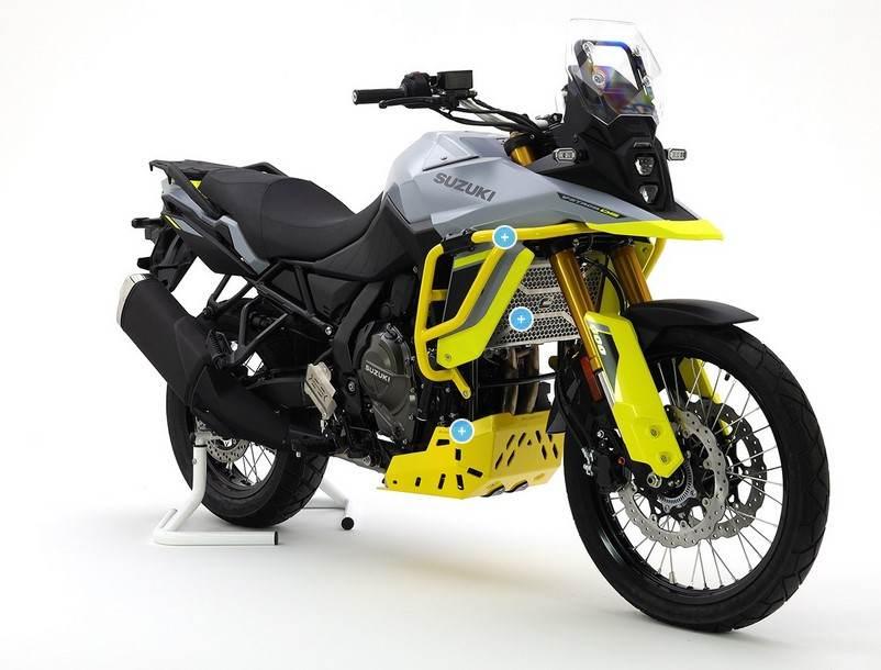 Crosspro Gmole Osłony Silnika Aluminiowe Suzuki V-Strom 800 800 De '23-'24