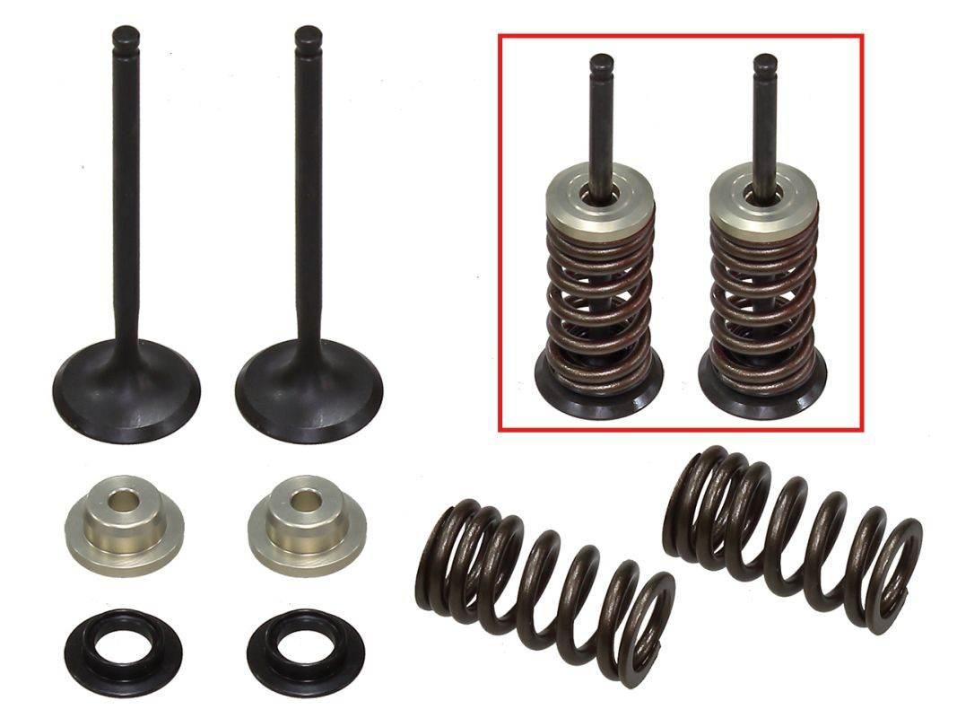 Psychic Zawory Wydechowe Komplet 2 Szt. Zaworów Ze Sprężynami I Podkładkami