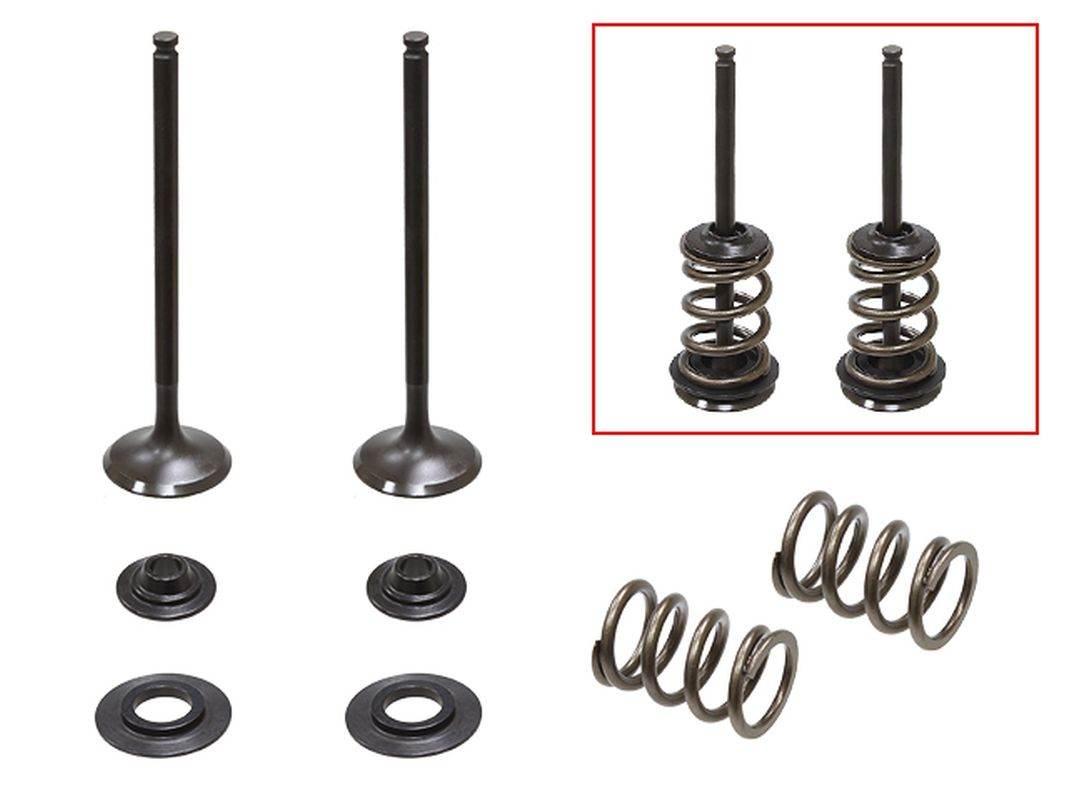 Psychic Zawory Wydechowe Komplet 2 Szt. Zaworów Ze Sprężynami I Podkładkami