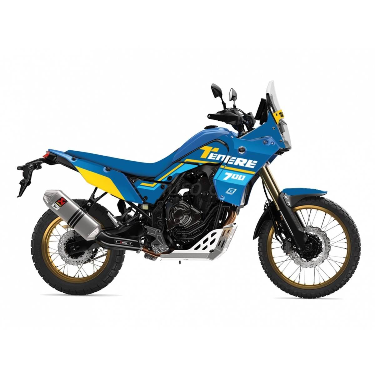 Blackbird Komplet Naklejek Oklein + Pokrowiec Poszycie Na Siedzenie Yamaha