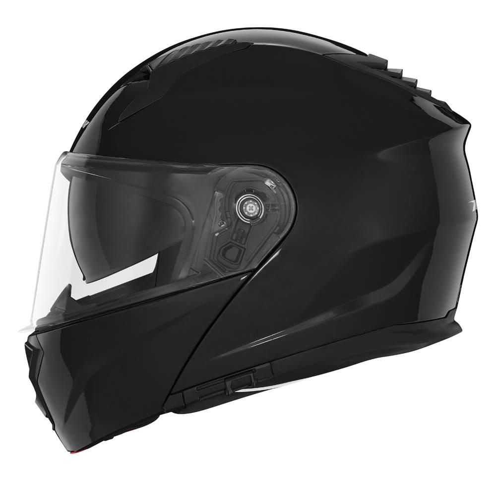 Nox Kask Szczękowy Flip-Up Z Blendą N968 Kolor Czarny Połysk Rozmiar L - zdjęcie 2