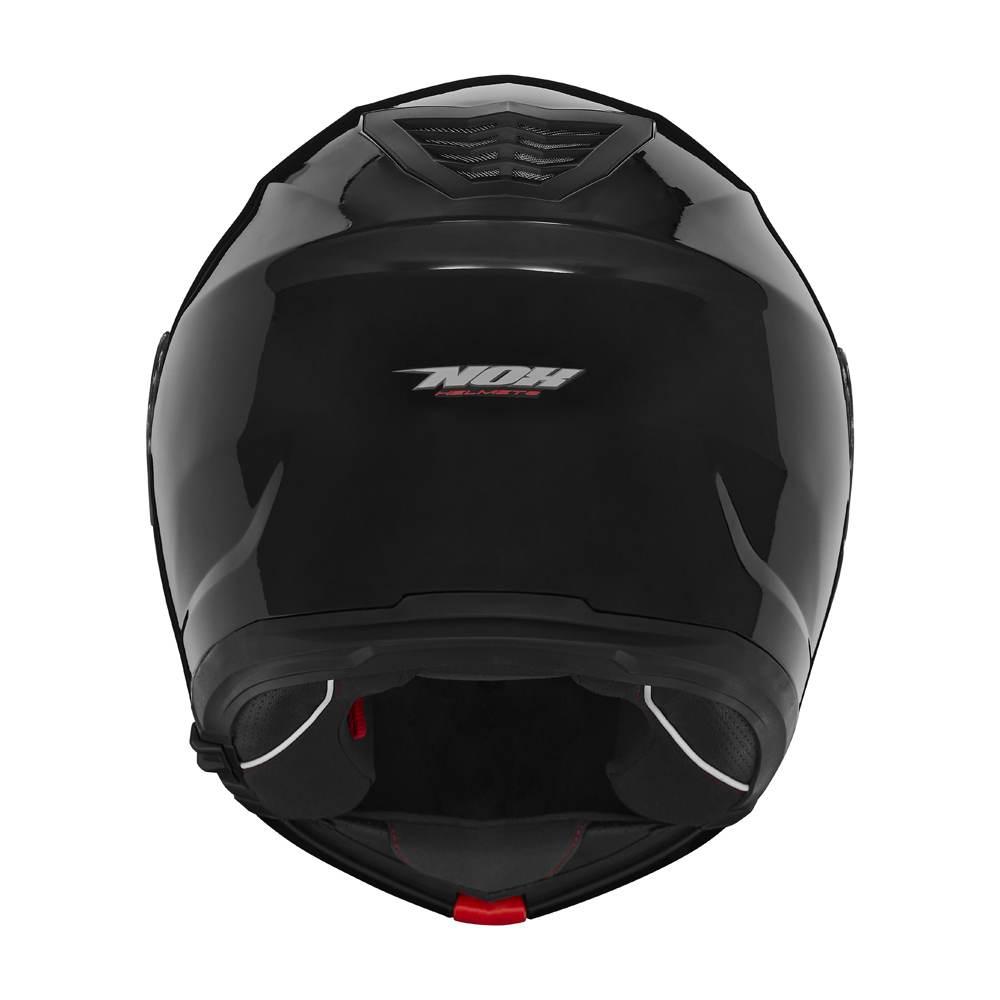 Nox Kask Szczękowy Flip-Up Z Blendą N968 Kolor Czarny Połysk Rozmiar Xxl - zdjęcie 3