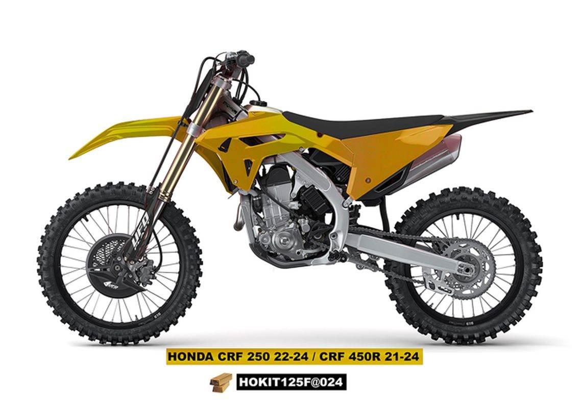 Ufo Komplet Plastików Full Kit Z Osłonami Teleskopów Amortyzatorów Honda Cr