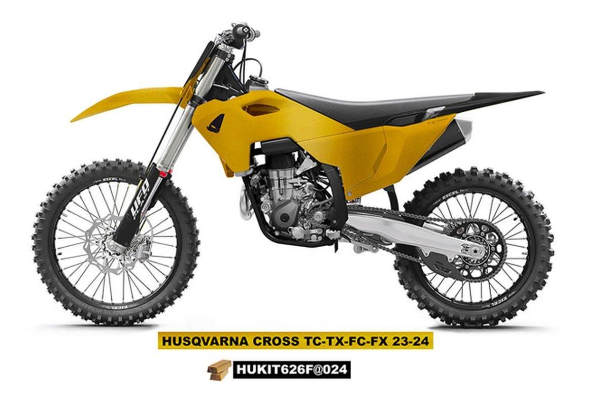 Ufo Komplet Plastików Full Kit Z Osłonami Teleskopów Amortyzatorów Husqvarn