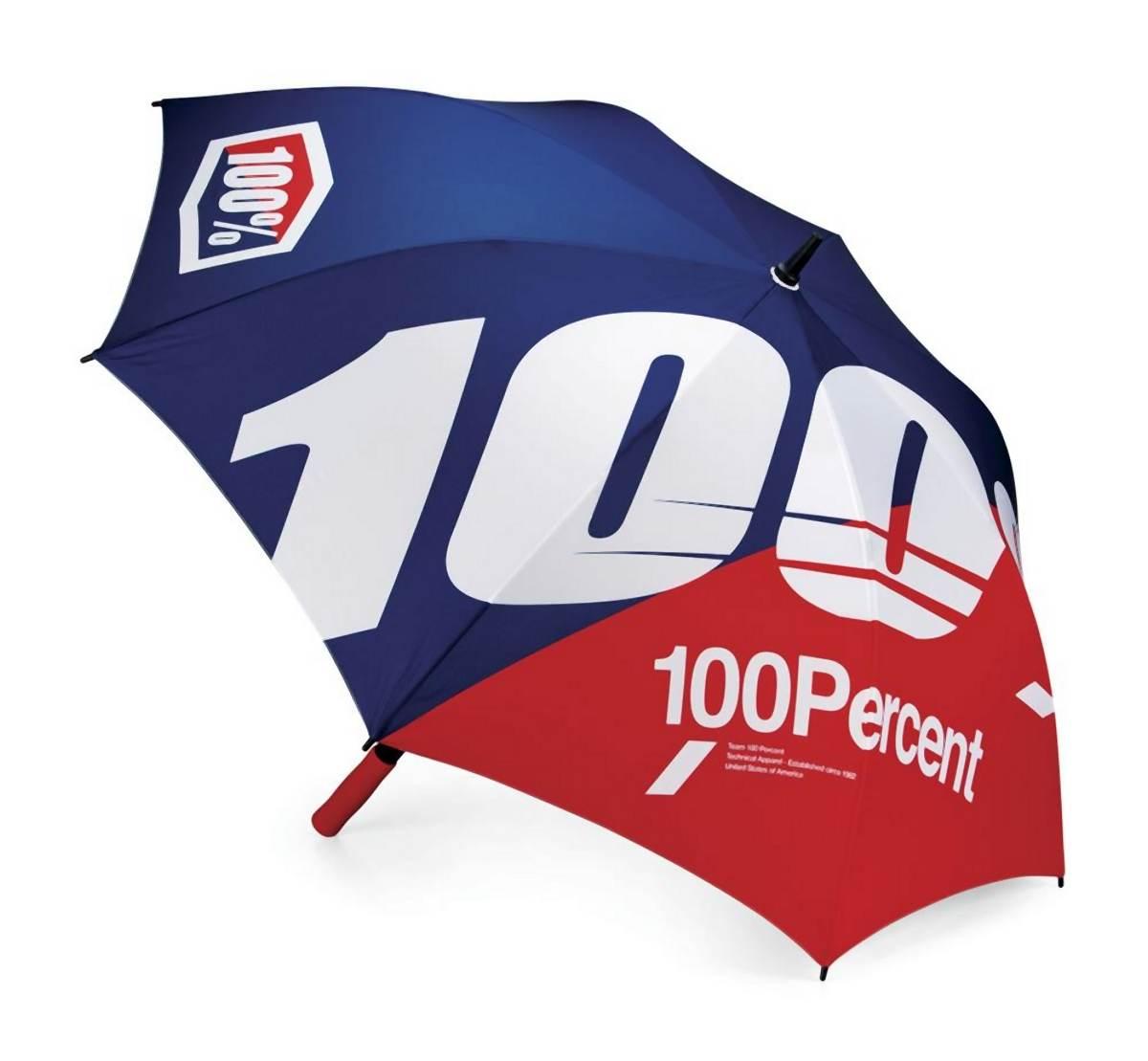 100 Procent Official Umbrella Blue/Red - Parasolka Kolor Czerwony/Niebieski