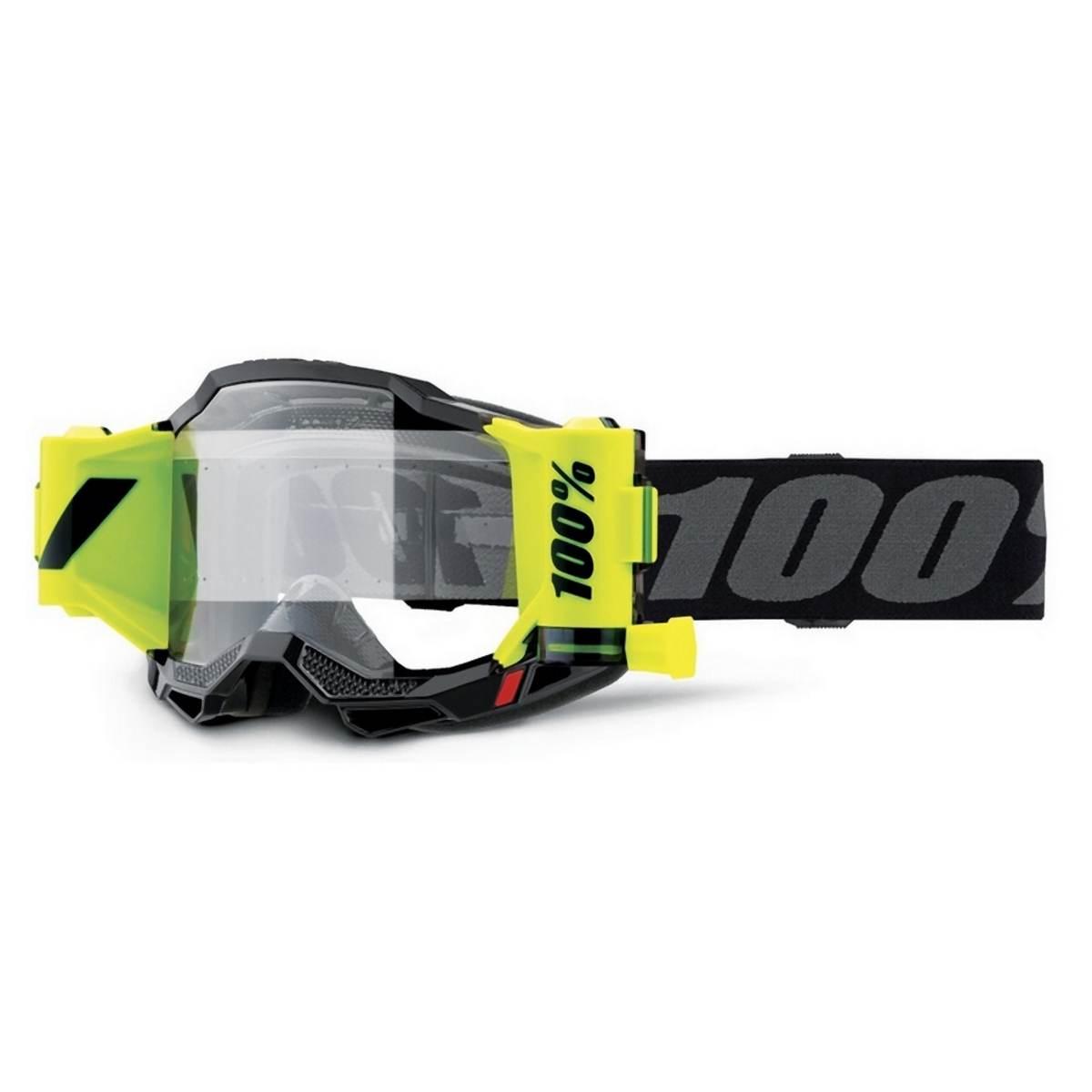 100 Procent Gogle Accuri 2 Forecast Roll-Off Black - Kolor Czarny/Szary/Żół