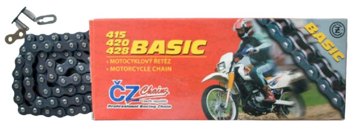 Cz Łańcuch Napędowy 420 Basic 420S 118 Ogniw 19,0 Kn + Zapinka