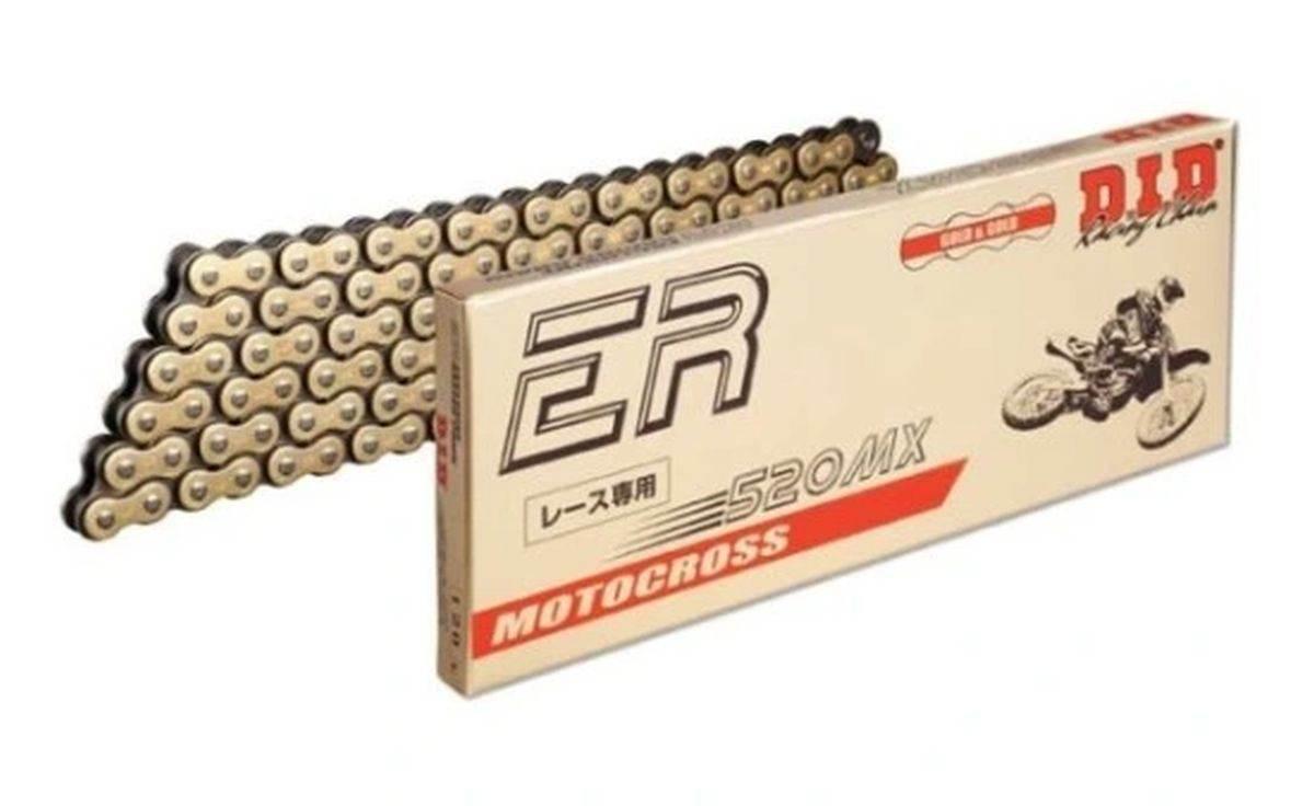 Did Łańcuch Napędowy 520Mx-102 Złoty 102 Ogniw Cross Ultra Bez O-Ringów Otw