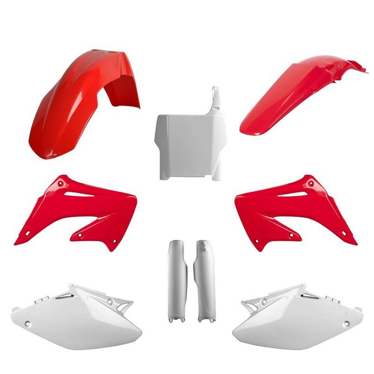 Polisport Komplet Plastików Full Kit Honda Cr 125 '04-'07; Cr 250 '04-'07 W