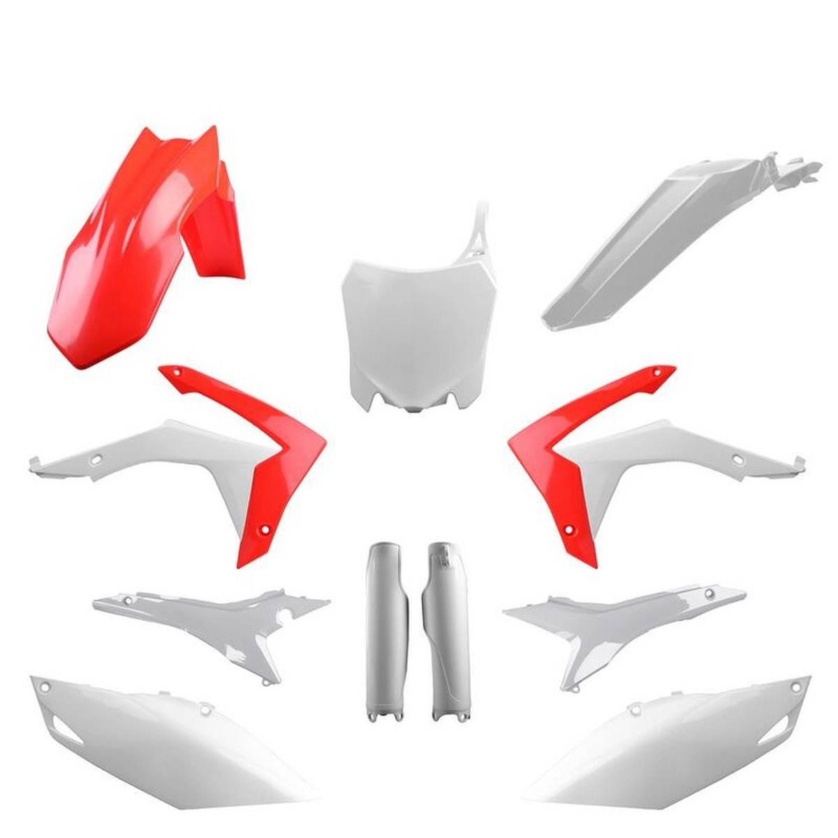 Polisport Komplet Plastików Full Kit Honda Crf 250R '14-'17; Crf 450R '13-'