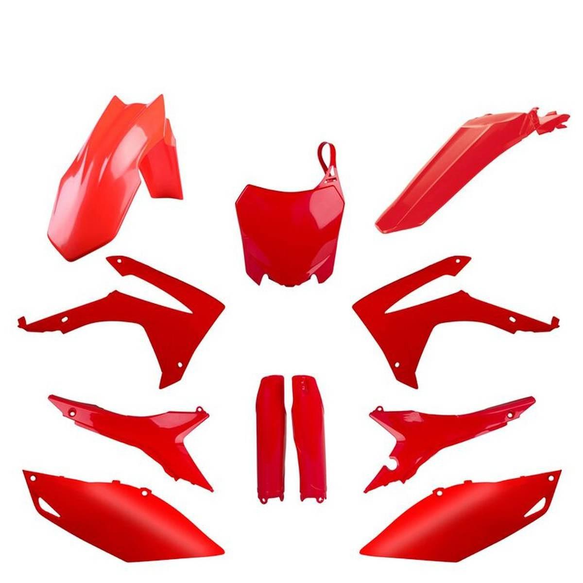 Polisport Komplet Plastików Full Kit Honda Crf 250R '14-'17; Crf 450R '13-'
