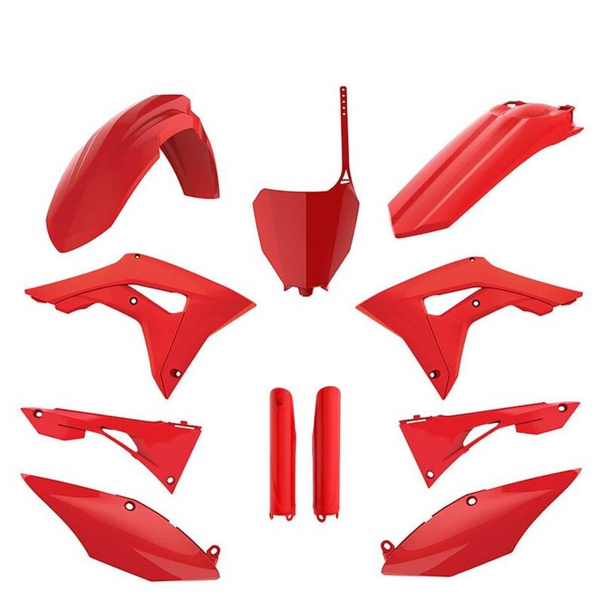Polisport Komplet Plastików Full Kit Honda Crf 250R '18-'21; Crf 450R '17-'
