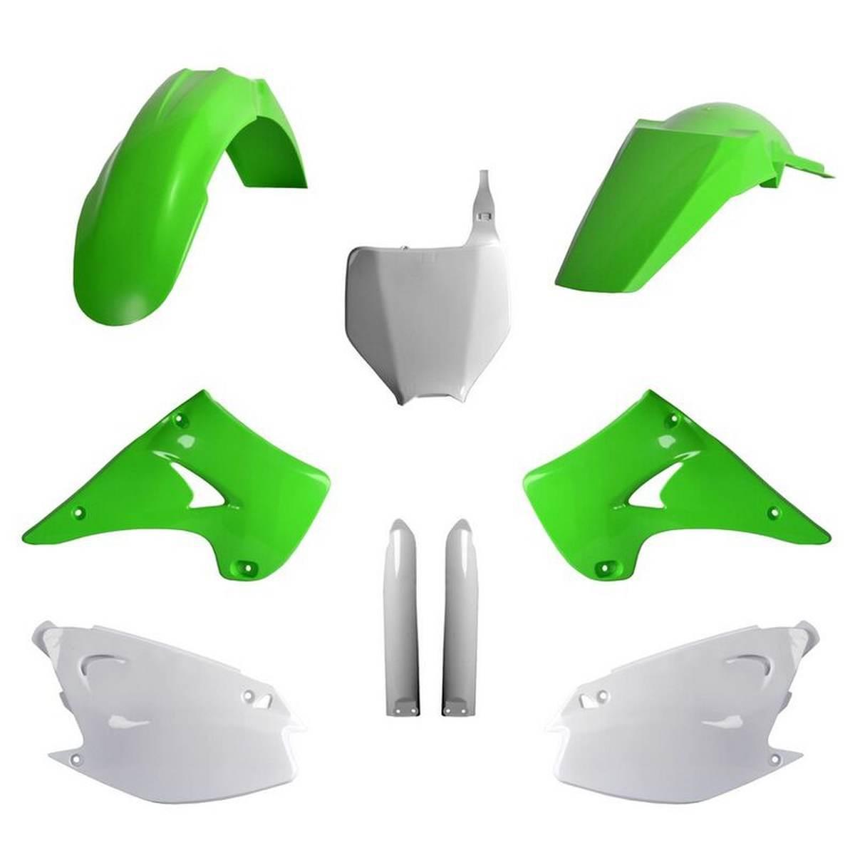 Polisport Komplet Plastików Full Kit Kawasaki Kx 125/250 '03 W Zestawie Tab