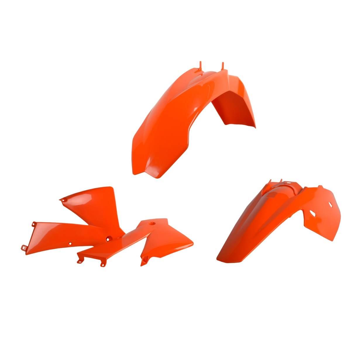 Polisport Komplet Plastików Ktm Exc/Exc-F '04 Kolor Pomarańczowy Oem