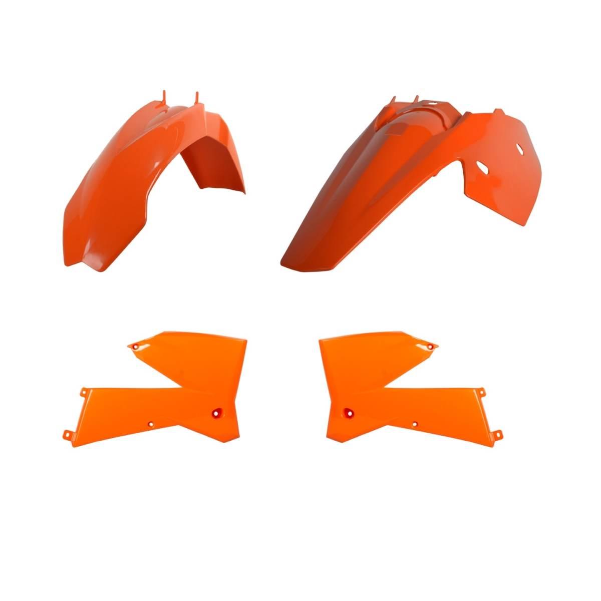 Polisport Komplet Plastików Ktm Exc/Exc-F '05-'07 Kolor Pomarańczowy Czarny