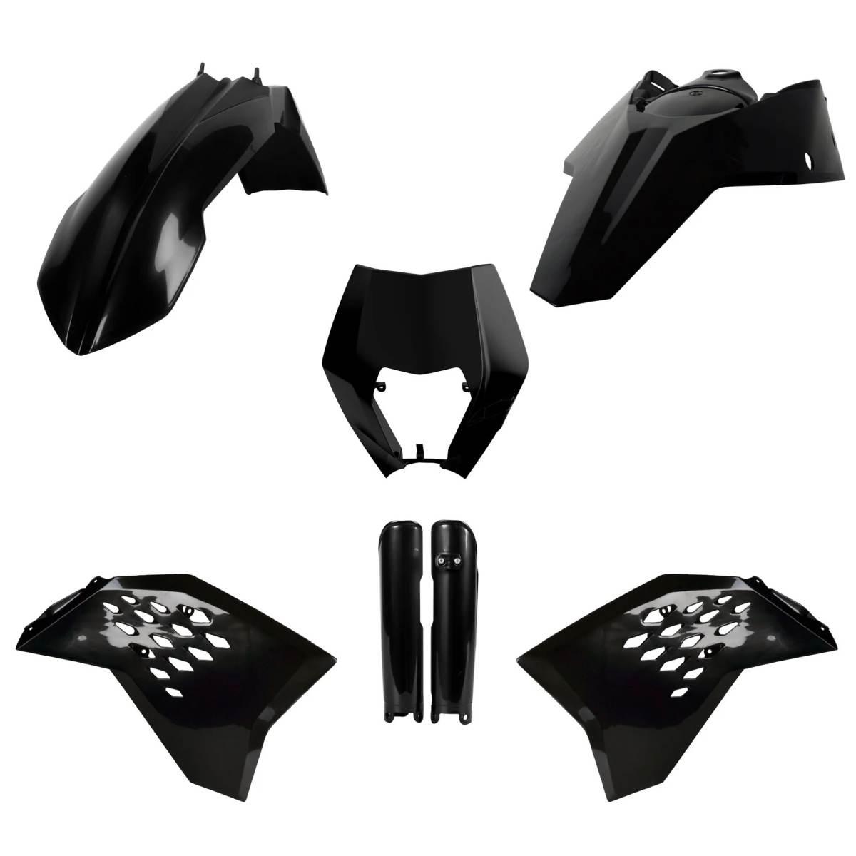 Polisport Komplet Plastików Full Kit Ktm Exc/Exc-F '08-'11 W Zestawie Tabli