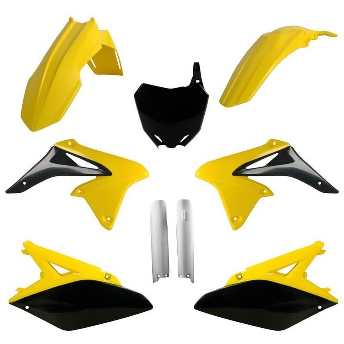 Polisport Komplet Plastików Full Kit Suzuki Rmz 250 '10-'18 W Zestawie Tabl