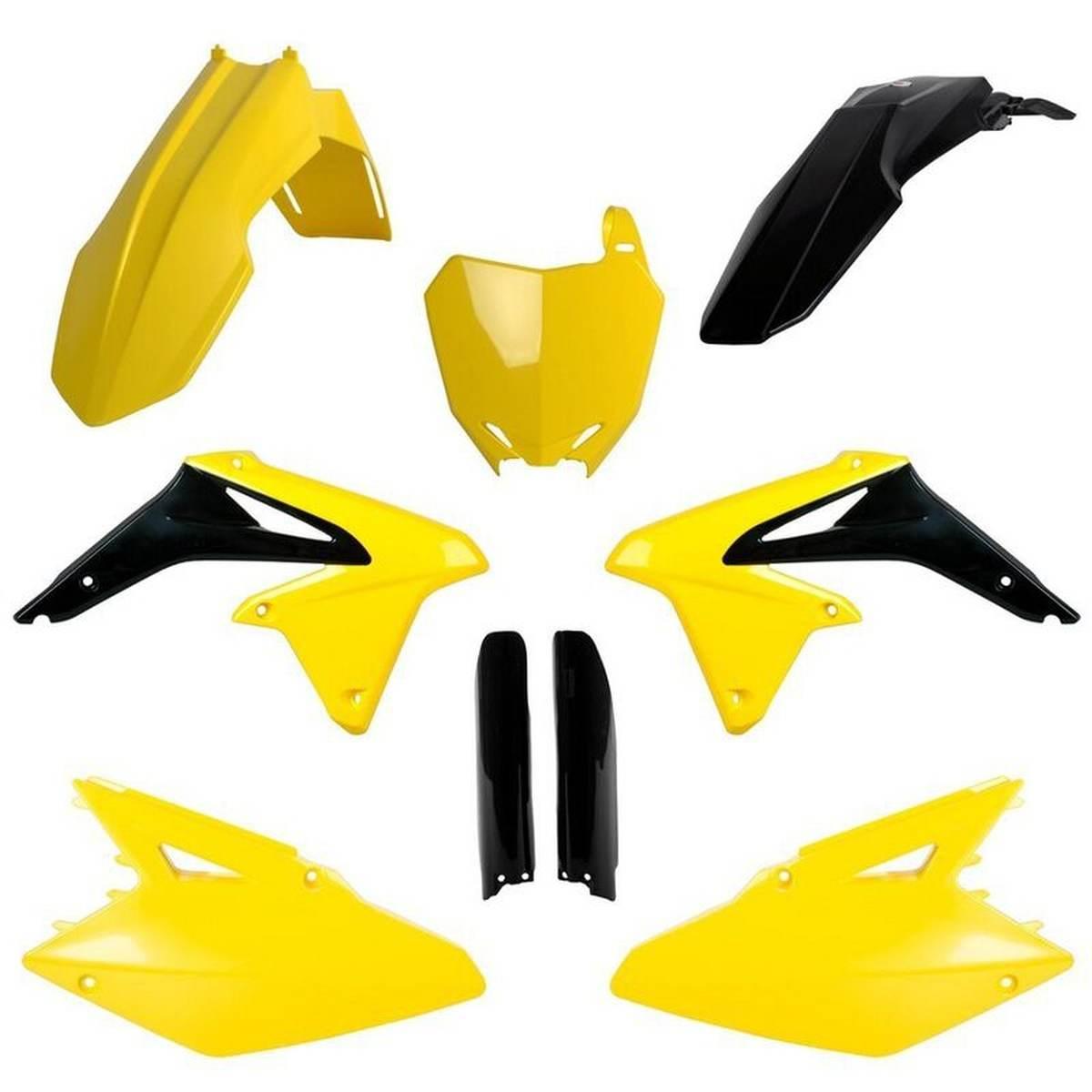 Polisport Komplet Plastików Full Kit Suzuki Rmz 450 '08-'17 W Zestawie Tabl