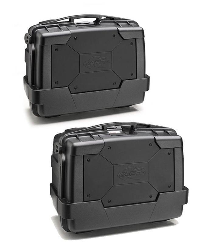 Kappa Kufry Boczne 46L Monokey Kgr46 Garda Black Line Lite Para = 2Szt + Do
