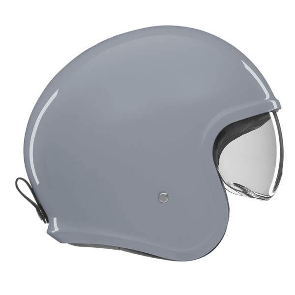 Nox Premium Kask Otwarty Jet Next Solid Kolor Szary Połysk Rozmiar M Ciemna