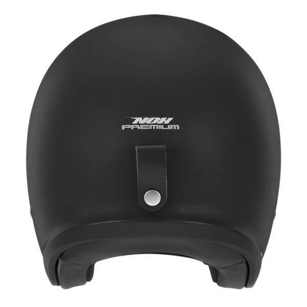 Nox Premium Kask Otwarty Jet Next Solid Kolor Czarny Mat Rozmiar M Ciemna B - zdjęcie 3