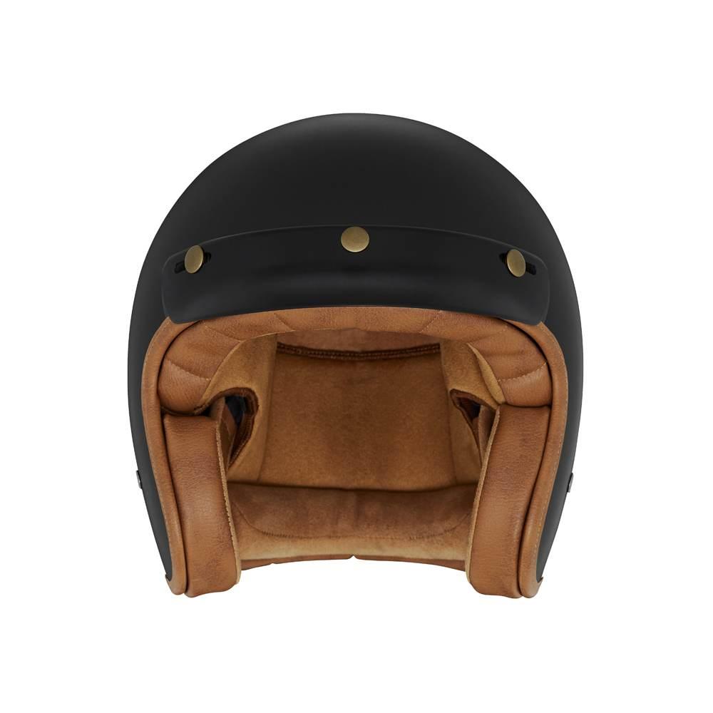 Nox Kask Otwarty Jet N243 Solid Kolor Czarny Mat Rozmiar L - zdjęcie 2