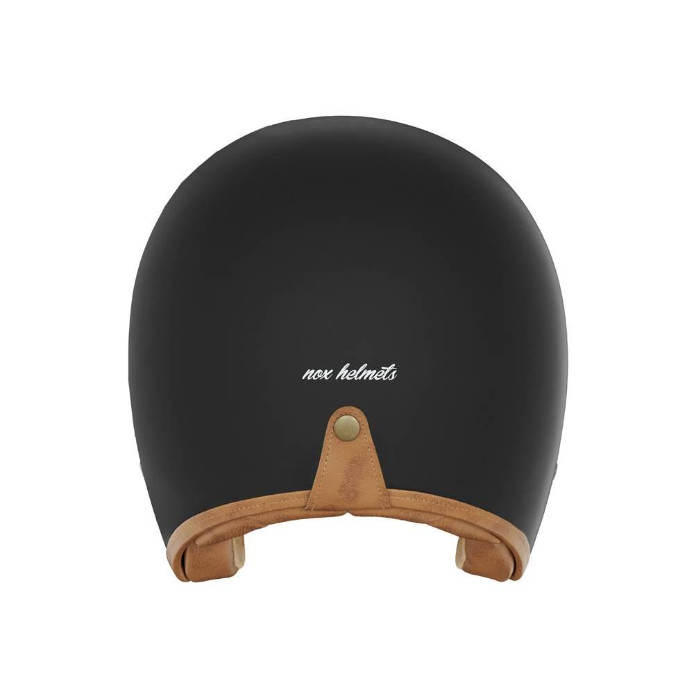 Nox Kask Otwarty Jet N243 Solid Kolor Czarny Mat Rozmiar Xl - zdjęcie 3