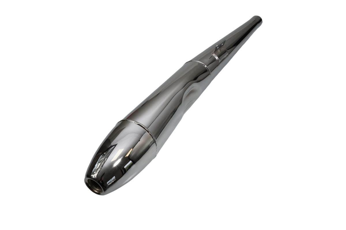 Emgo Końcówka Wydechu Tłumik Chromowana Lewa Na Wzór Oryginału Bmw R 50 5 - zdjęcie 2