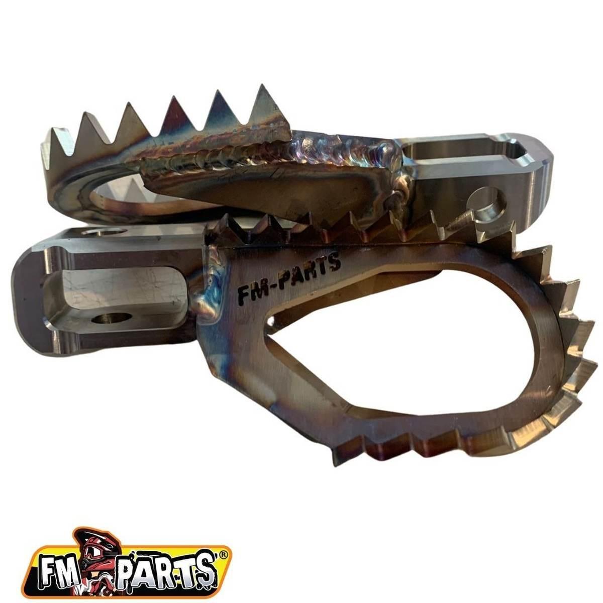 Fm-Parts Offset Spodnóżki Komplet Stainless Footpegs Ktm Husqvarna Gas Gas