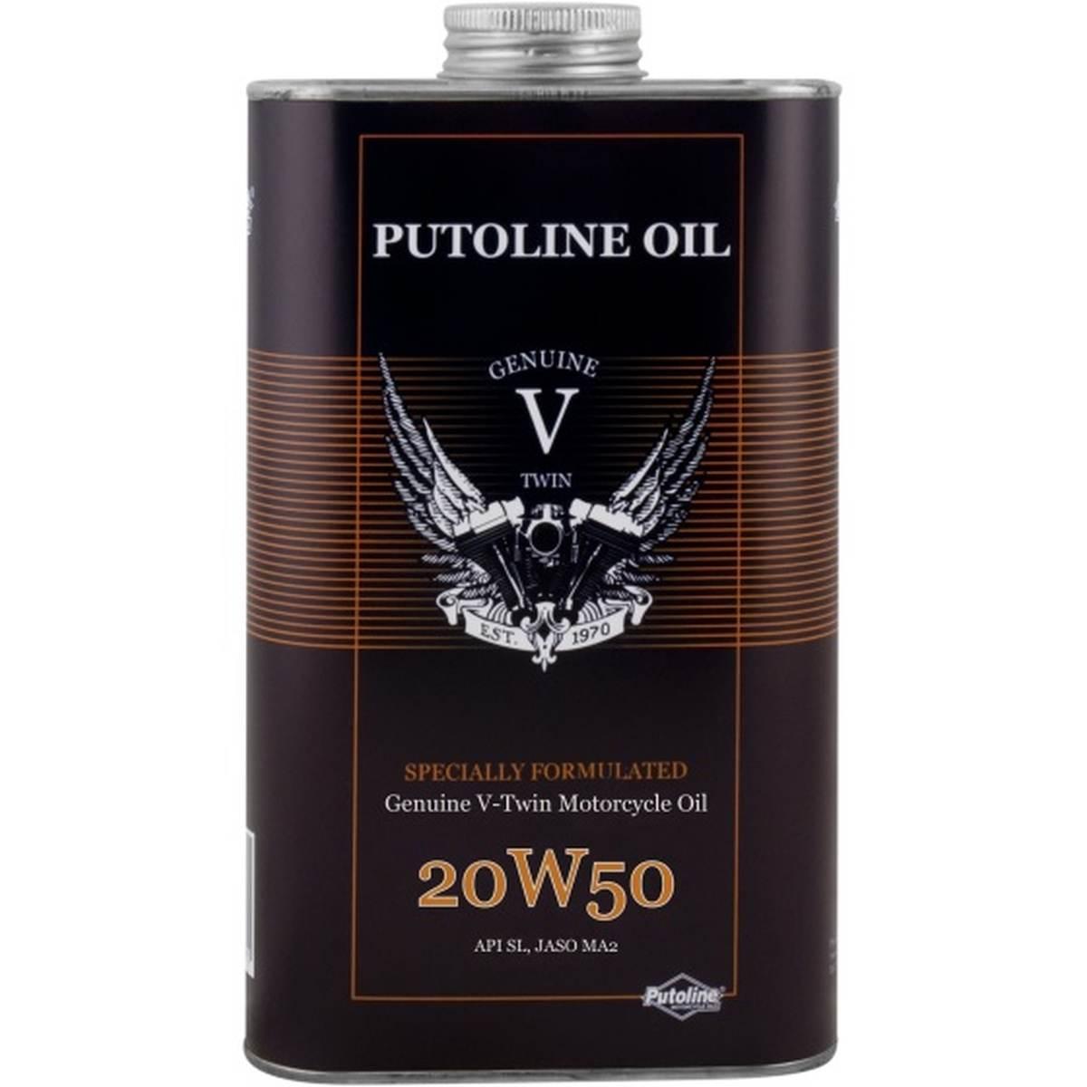 Putoline Olej Silnikowy 4T Genuine V-Twin 20W-50 1L Akc