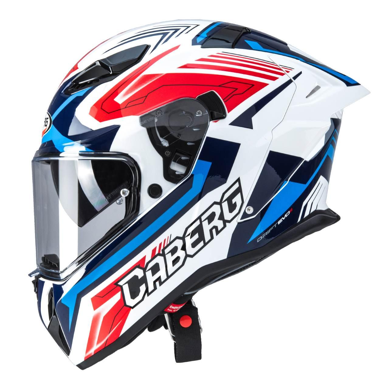 Caberg Kask Integralny Z Blendą Model Drift Evo Ii Jarama Kolor Biały/Czerw