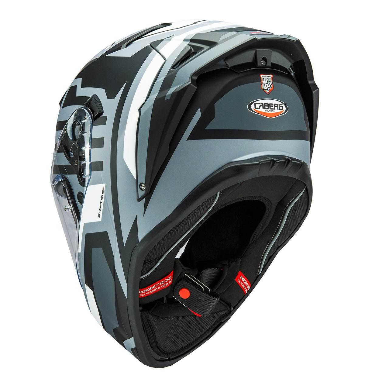 Caberg Kask Integralny Z Blendą Model Drift Evo Ii Horizon Kolor Szary/Czar - zdjęcie 3