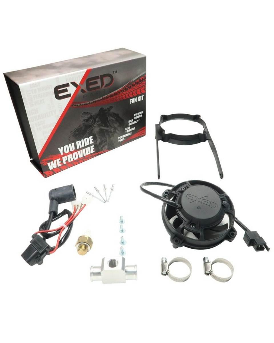 Fm-Parts Zestaw Wentylatora Chłodnicy Kompletny Pasuje Do Ktm '04-'16; Husq