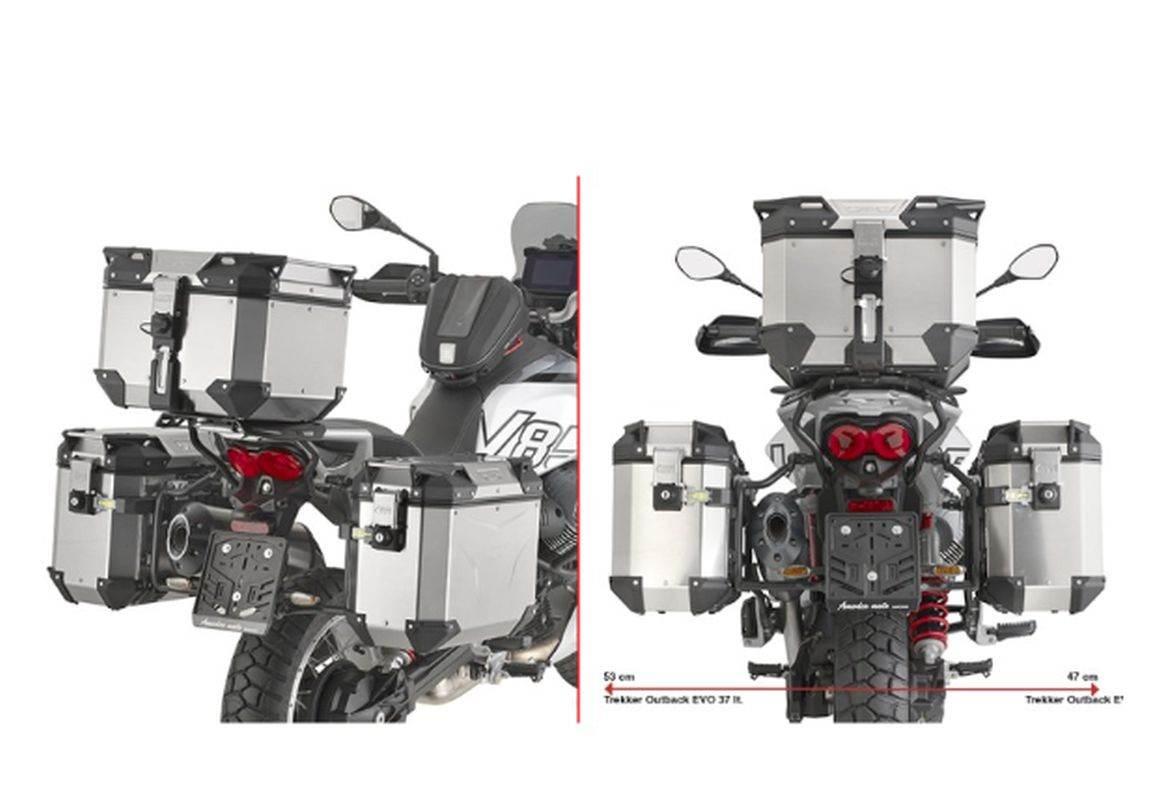 Kappa Stelaż Kufrów Bocznych Monokey Cam Side Moto Guzzi V85 Tt '24-'25, -