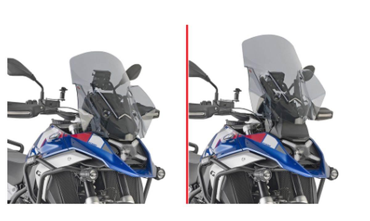 Kappa Szyba Bmw R 1300 Gs '24-'25 54,5 X 49 Cm Przyciemniana Do Modeli Bez