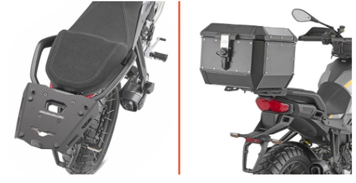 Kappa Stelaż Kufra Centralnego Anodowane Aluminium Moto Guzzi Stelvio '24-'