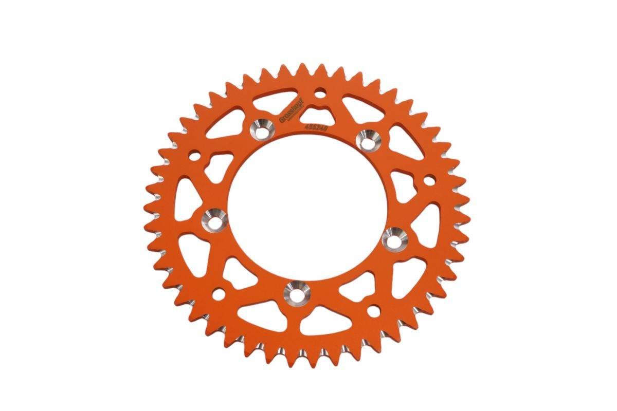 Grosskopf Zębatka Tylna Aluminiowa T7075 Ergal 4552 48 455248 Ktm Sx65 '98-