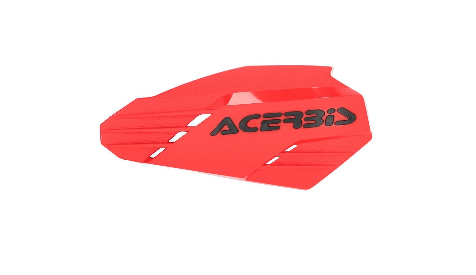 Acerbis Osłony Rąk Handbary Listki Linear Kolor Czerwony - zdjęcie 2