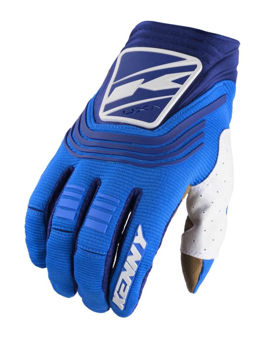 Kenny Racing Rękawice Cross/Enduro Model Titanium Blue Kolor Niebieski/Biał