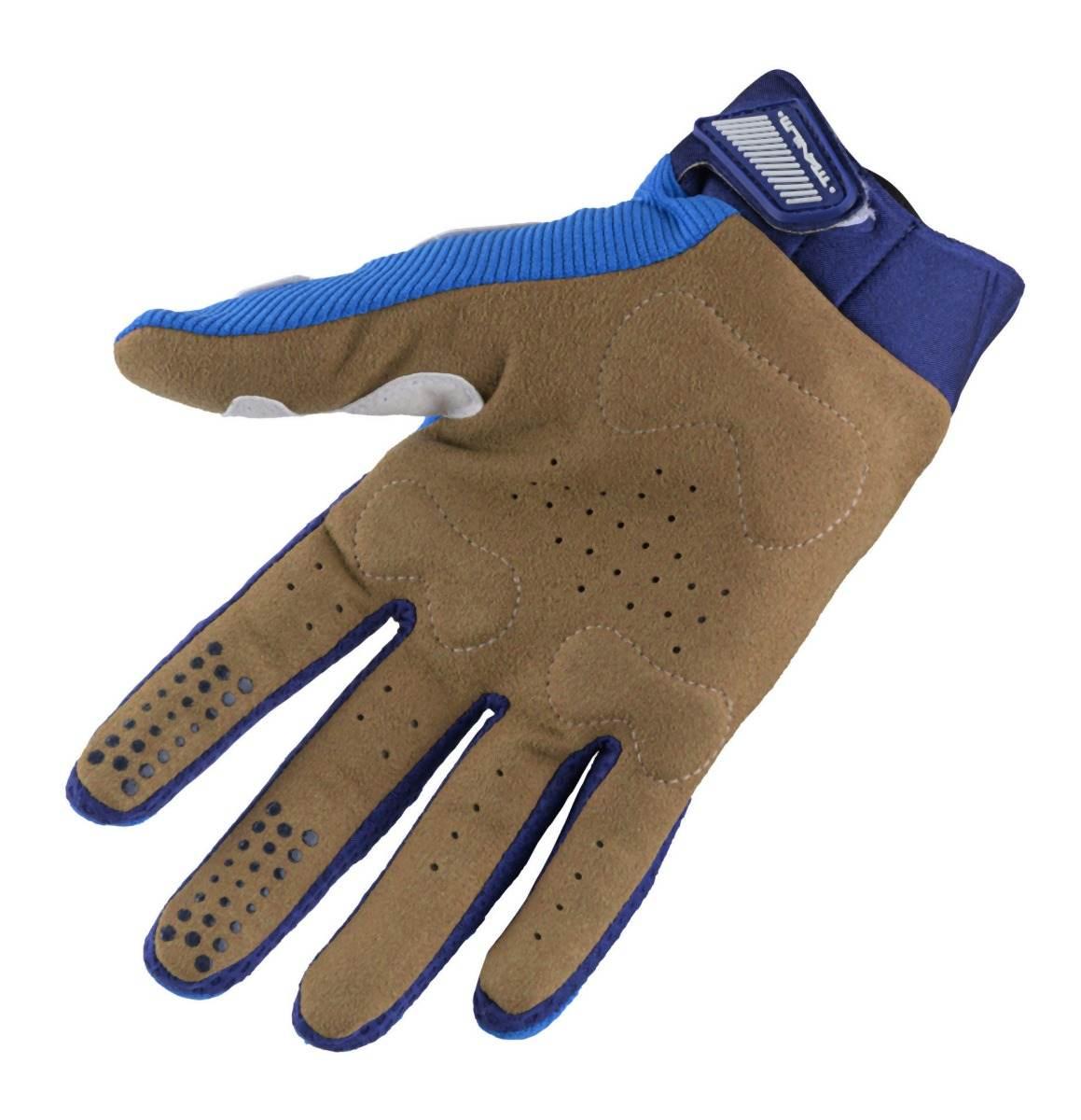 Kenny Racing Rękawice Cross/Enduro Model Titanium Blue Kolor Niebieski/Biał - zdjęcie 2