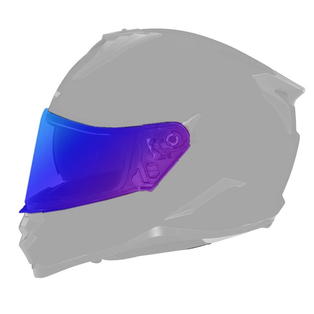 Nox Kask Części Wizjer/Szybka/Szyba Do Kasku N304S Kolor Irridium Tęcza