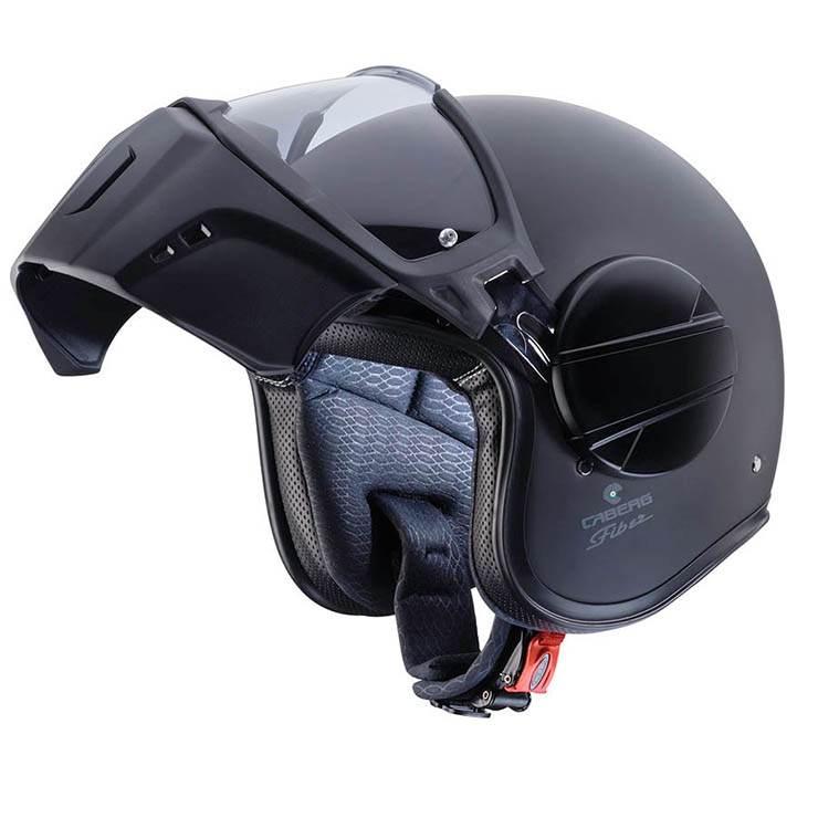 Caberg Kask Otwarty Jet Model Ghost X Solid Kolor Czarny Mat Rozmiar M - zdjęcie 2