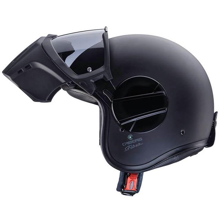 Caberg Kask Otwarty Jet Model Ghost X Solid Kolor Czarny Mat Rozmiar Xl - zdjęcie 5