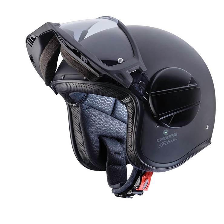 Caberg Kask Otwarty Jet Model Ghost X Solid Kolor Czarny Mat Rozmiar Xl - zdjęcie 6