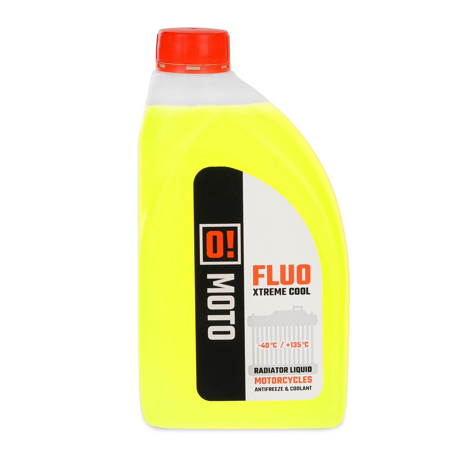 Omoto Płyn Do Chłodnic 1L O! Fluo Xtreme Cool +135 Gotowy Do Użycia O!Moto
