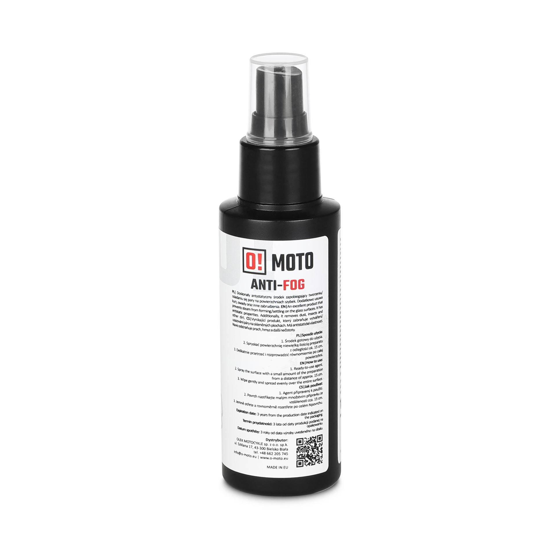 Omoto Preparat Przeciw Parowniu Gogli Okularów Szybek 100Ml O! Anti Fog O!M - zdjęcie 2