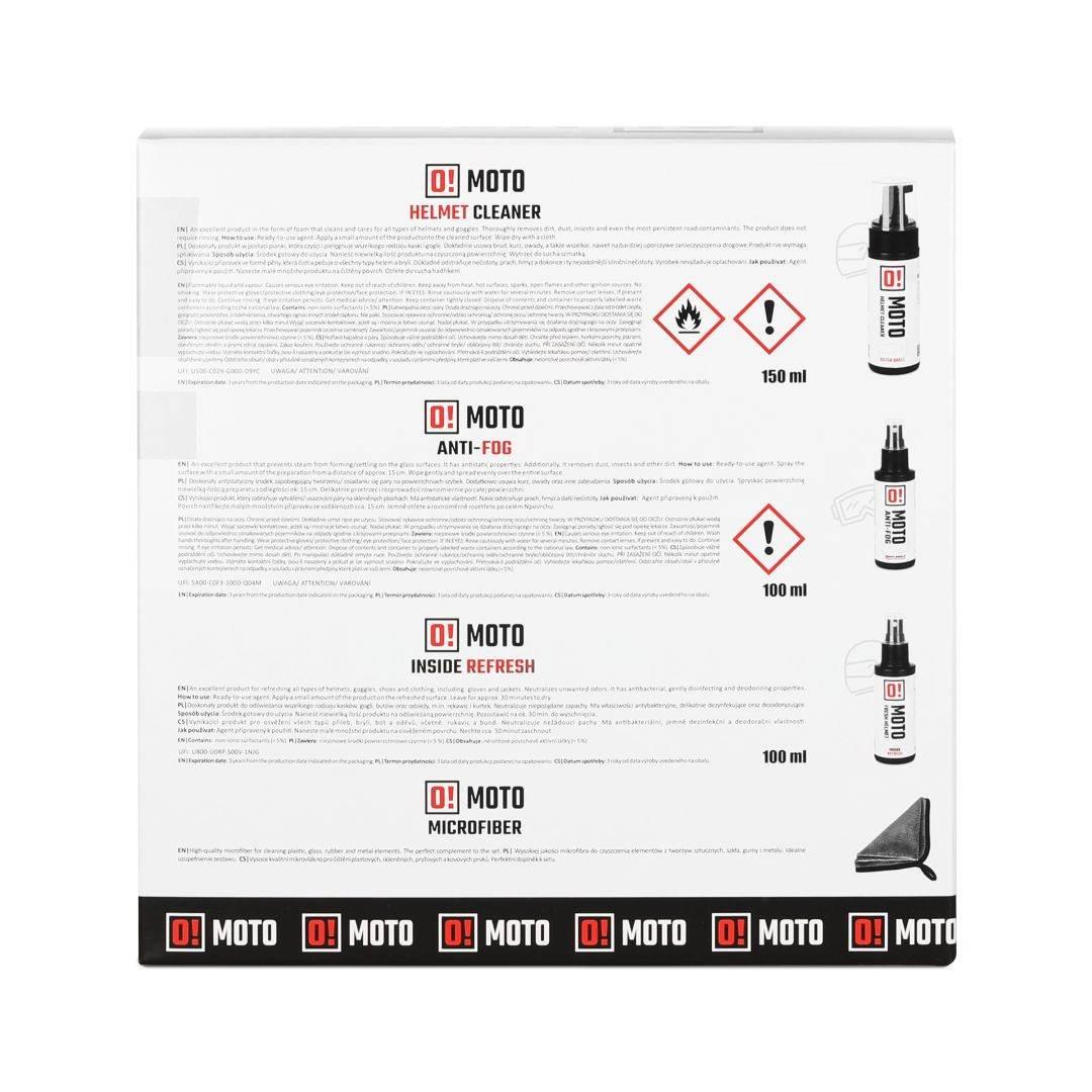 Omoto Zestaw Prezentowy Do Pielęgnacji Kasku O! Helmet Care And Protect O!M - zdjęcie 3