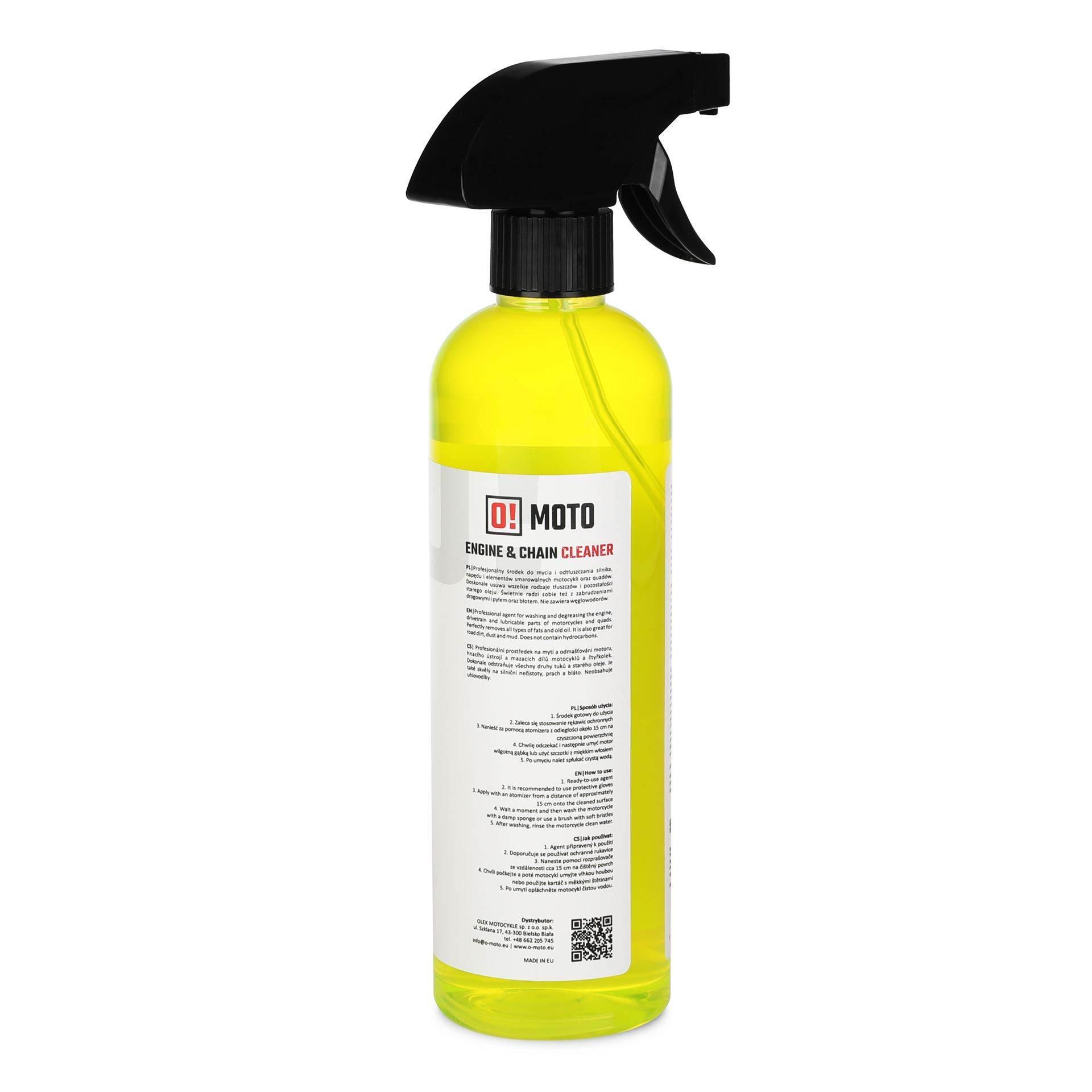 Omoto Płyn Do Mycia Silnika I Łańcucha 500Ml O! Chain And Engine Cleaner O! - zdjęcie 2