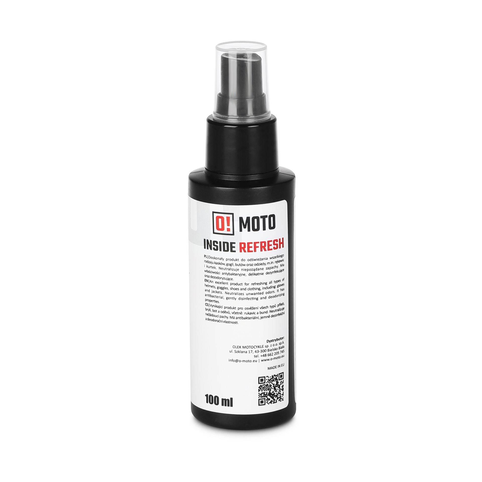 Omoto Odświeżacz I Czyścik Wnętrza Kasku O! Fresh Helmet 100 Ml O!Moto Ole- - zdjęcie 2
