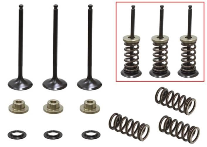 Psychic Zawory Ssące Komplet 2 Szt. Zaworów Ze Sprężynami I Podkładkami Yam